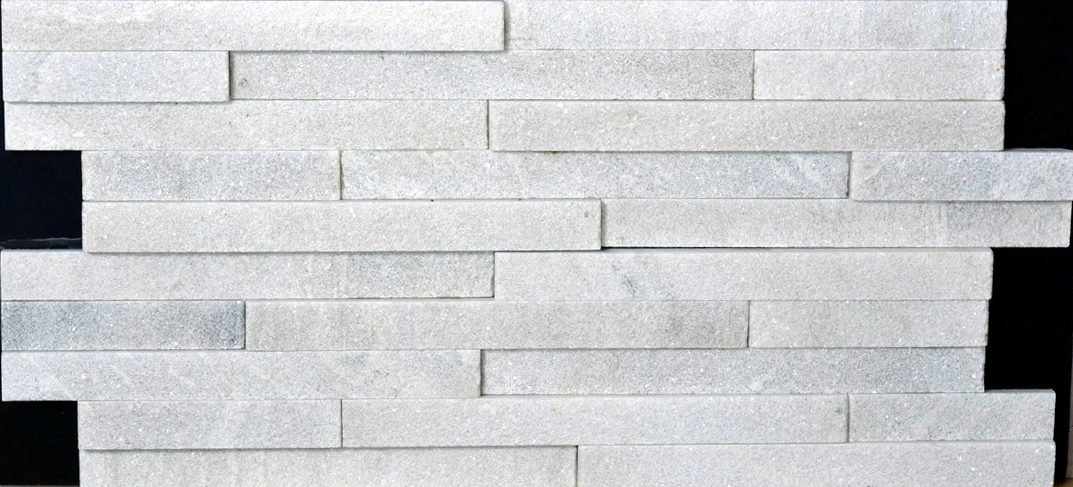 Exclusive White Stone Cladding Tiles for Interior Wall